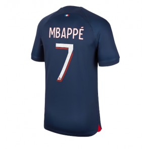 Paris Saint-Germain Kylian Mbappe #7 Koszulka Podstawowych 2023-24 Krótki Rękaw